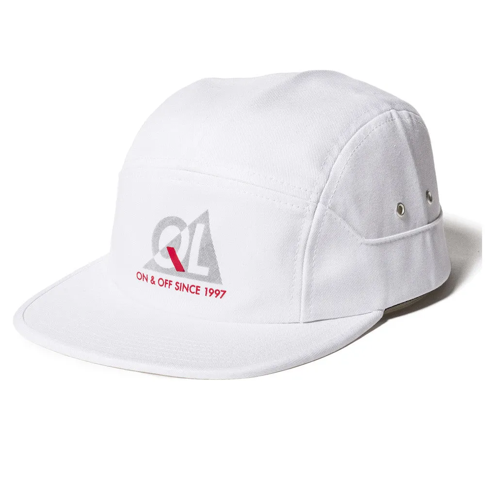 Reflective 7 Panel Hat White