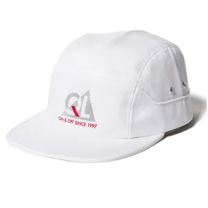 Reflective 7 Panel Hat White