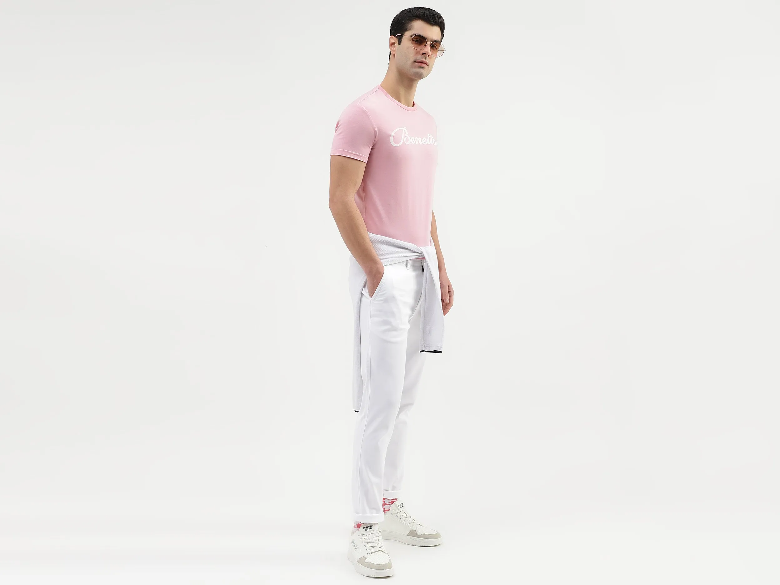 Regular Fit Round Neck Printed T-Shirts