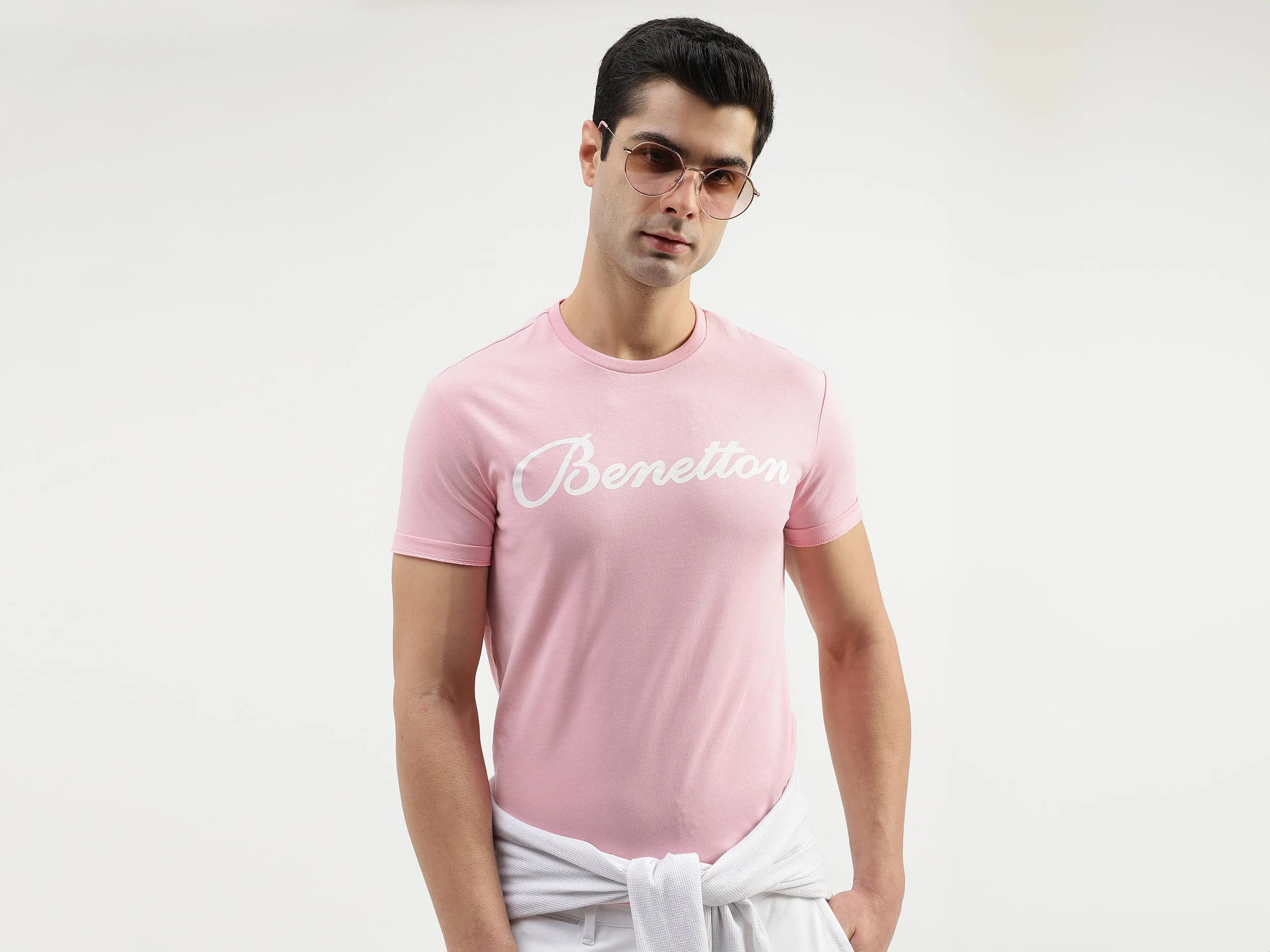 Regular Fit Round Neck Printed T-Shirts