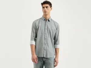 Regular Fit Spread Collar Printed Shirts