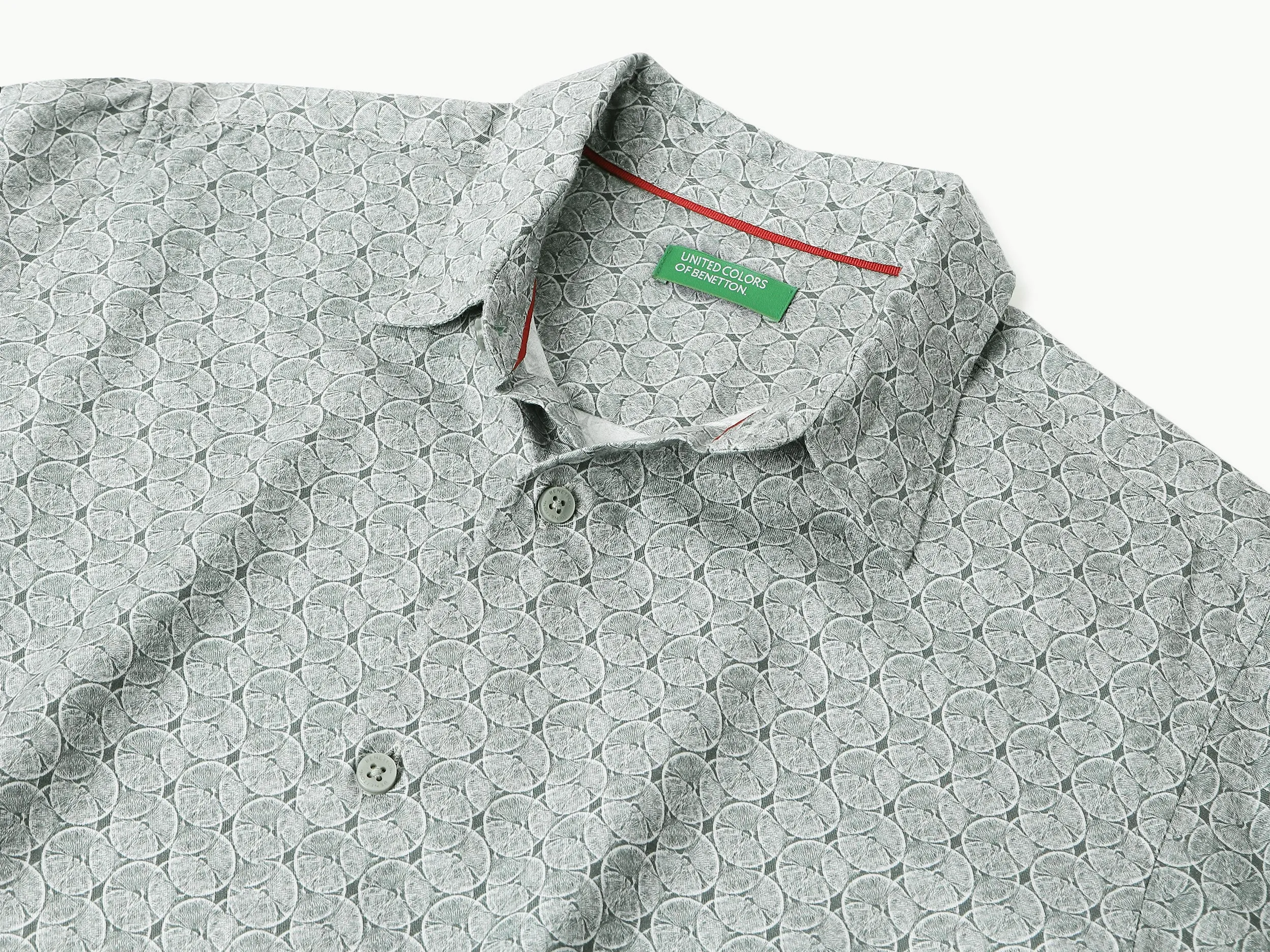 Regular Fit Spread Collar Printed Shirts