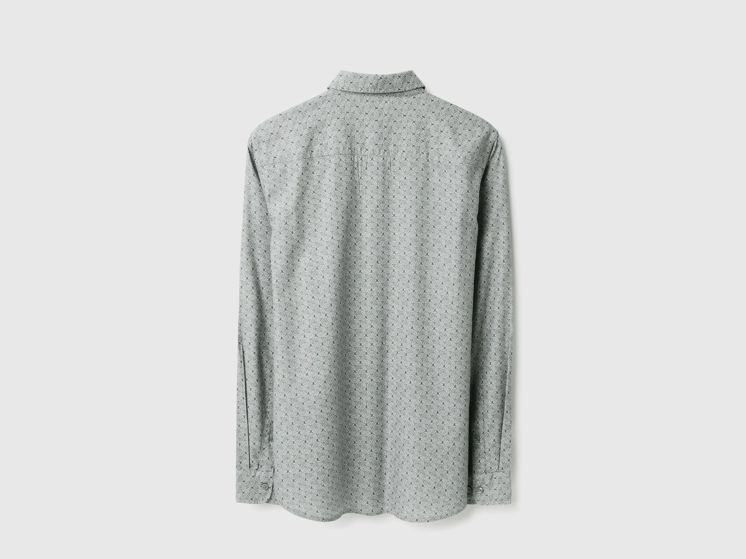 Regular Fit Spread Collar Printed Shirts