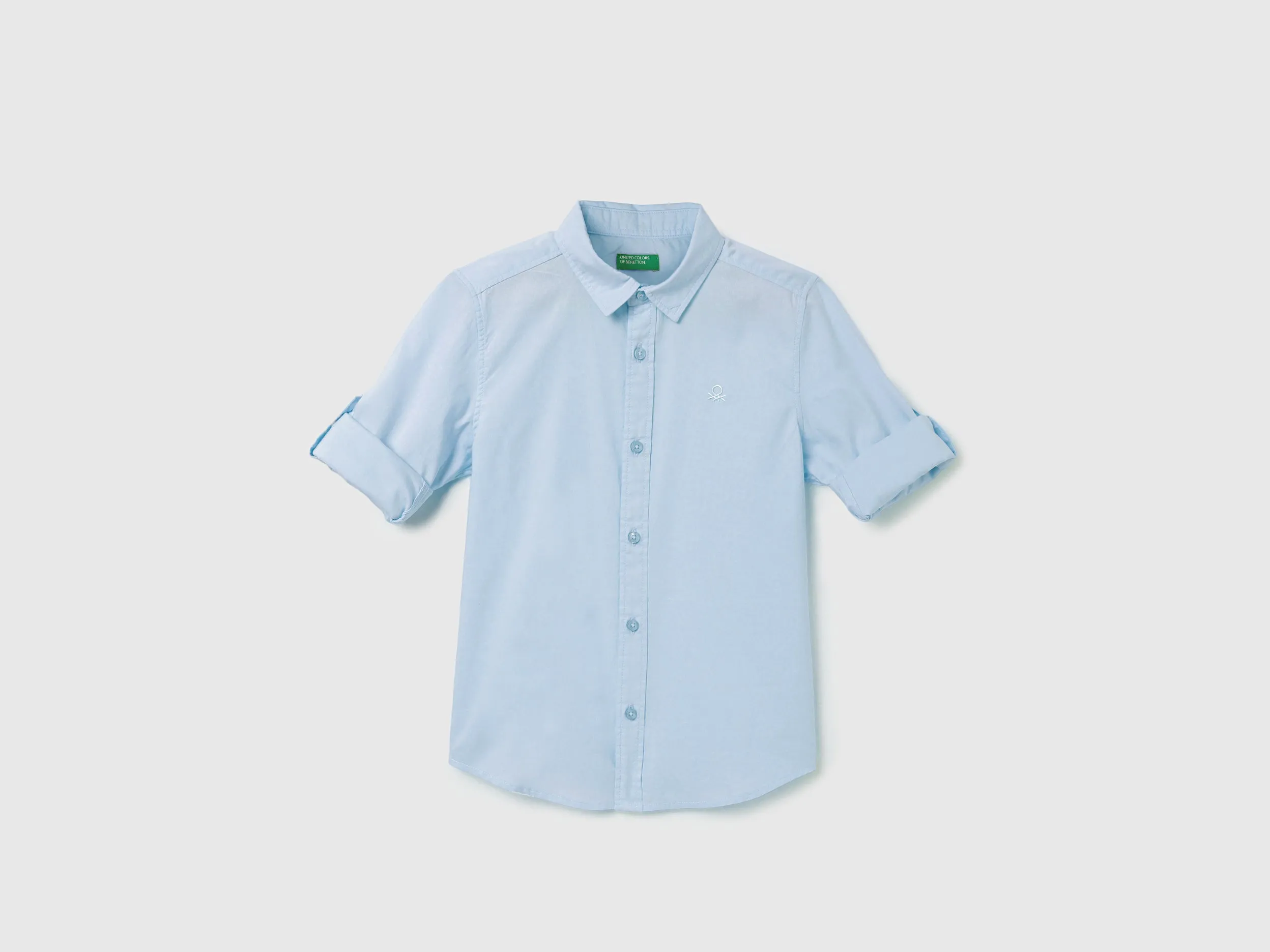 Regular Fit Spread Collar Solid Shirts