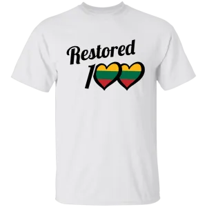 Restored 100 - Boys/Girls Youth Classic Short Sleeve T-Shirt