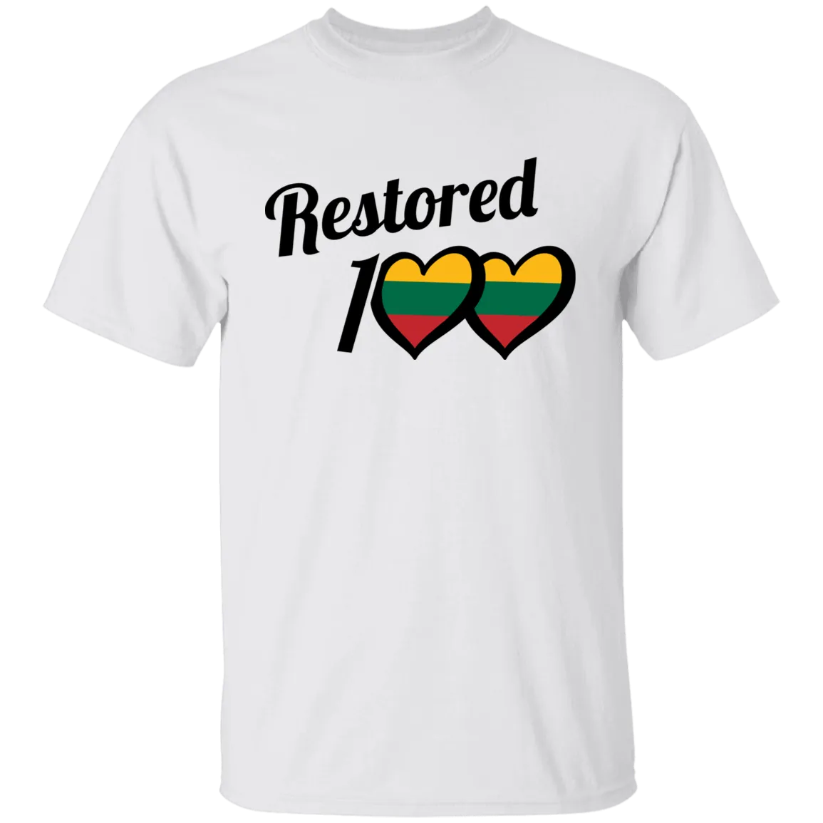 Restored 100 - Boys/Girls Youth Classic Short Sleeve T-Shirt