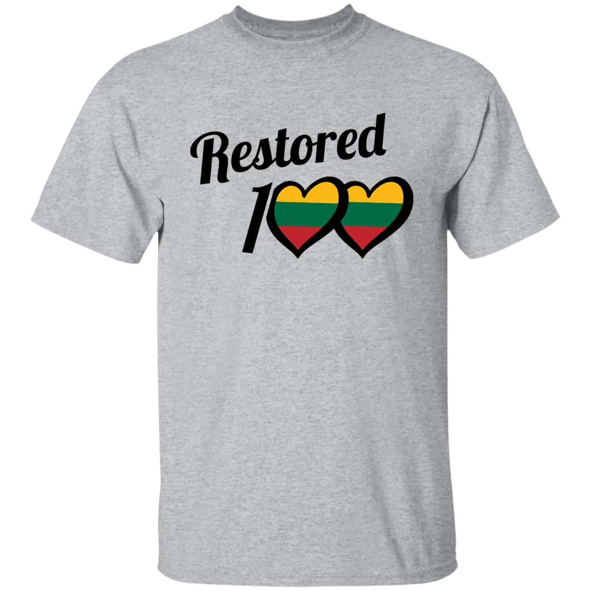 Restored 100 - Boys/Girls Youth Classic Short Sleeve T-Shirt