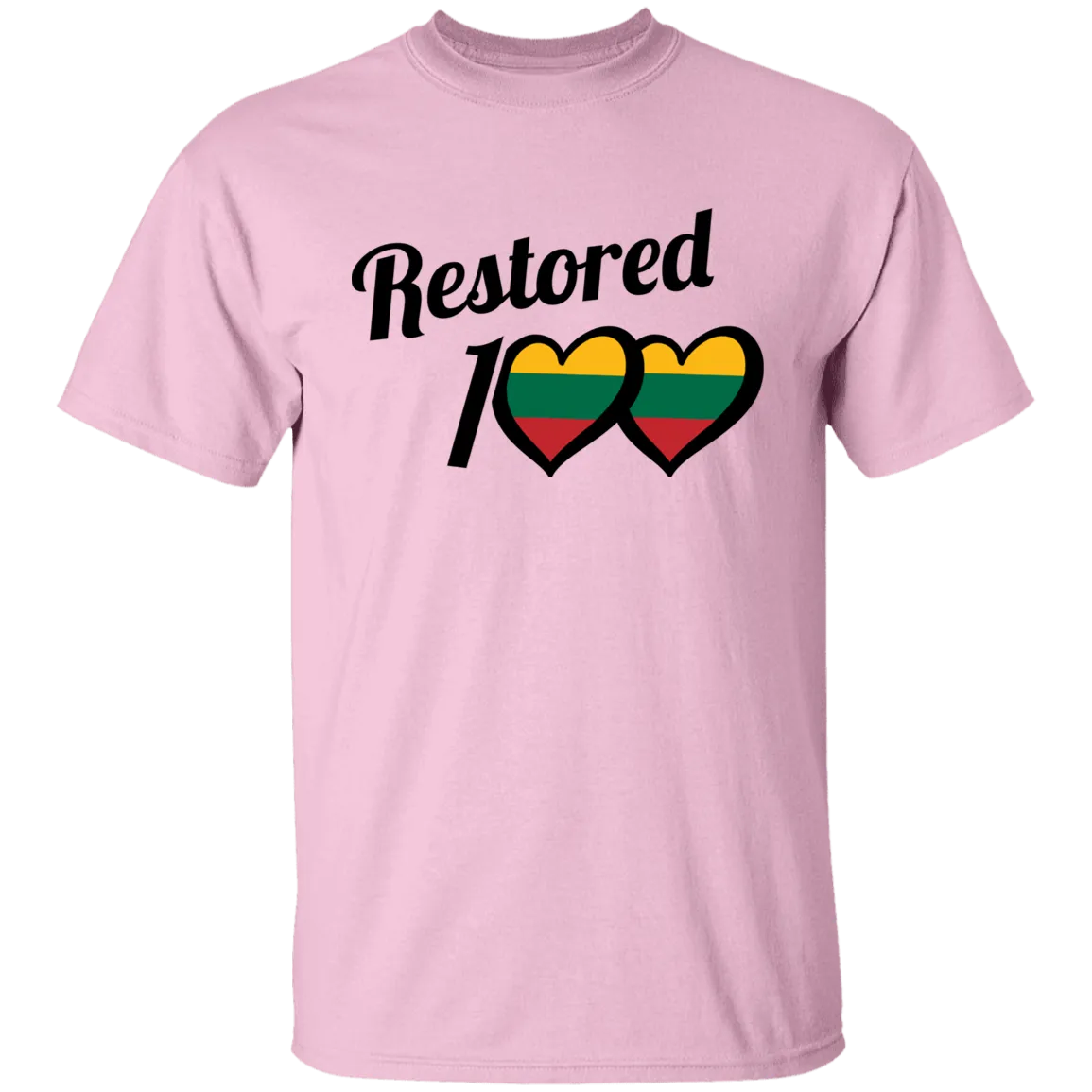 Restored 100 - Boys/Girls Youth Classic Short Sleeve T-Shirt