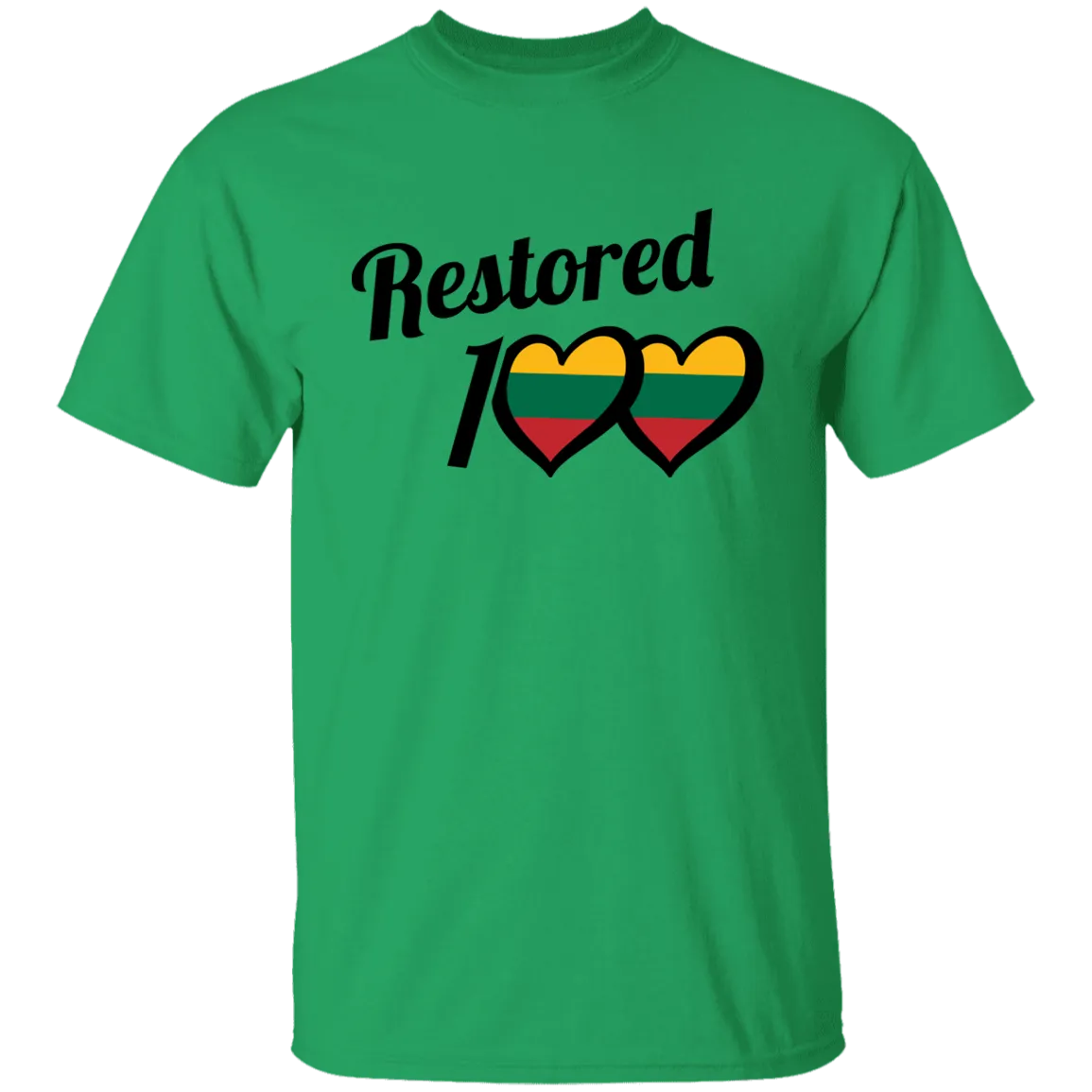 Restored 100 - Boys/Girls Youth Classic Short Sleeve T-Shirt