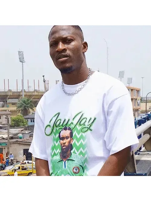 Retro Football Gang Jay Jay Okocha T-Shirt