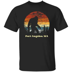 Retro Sunset Sasquatch PA Grunge - T-Shirt