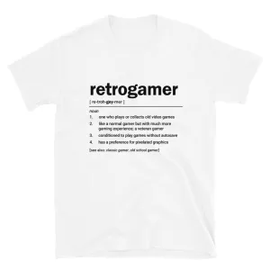 Retrogamer Definition Classic T-Shirt