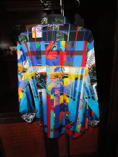 ROBERT GRAHAM BLINDFOLD SIZE M CLASSIC FIT MEN'S SHIRT LONG SLEEVE NEW