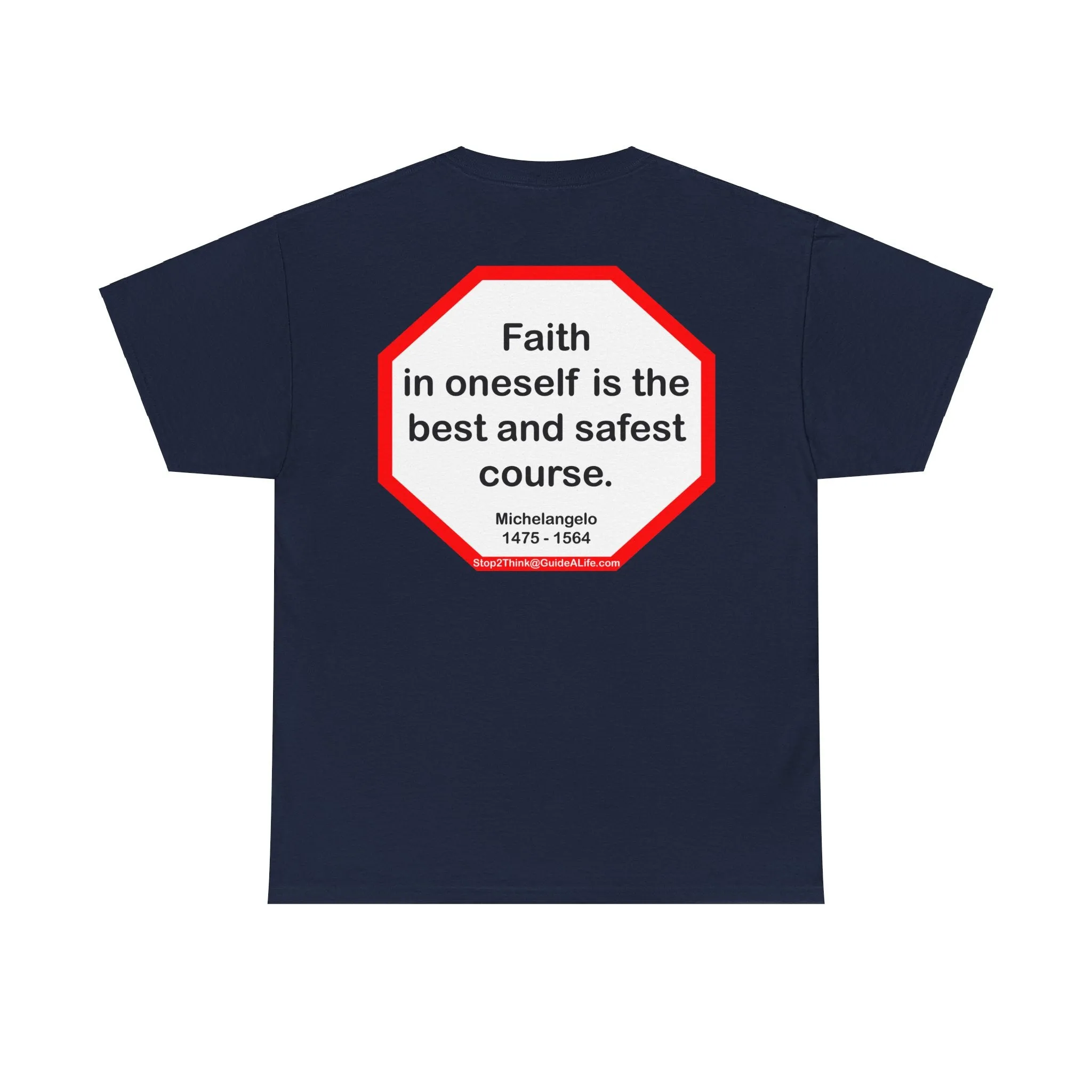 s2t- Faith in oneself is the best and safest course.  -  Michelangelo  1475 - 1564