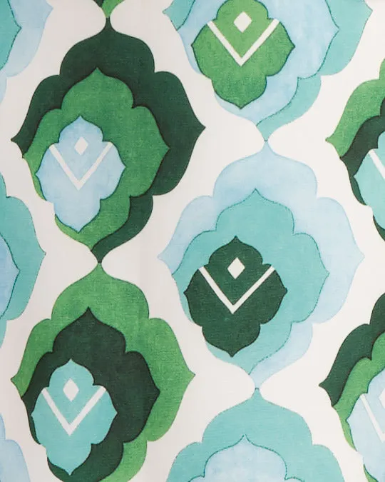Sabrina Top - Graphic Leaf
