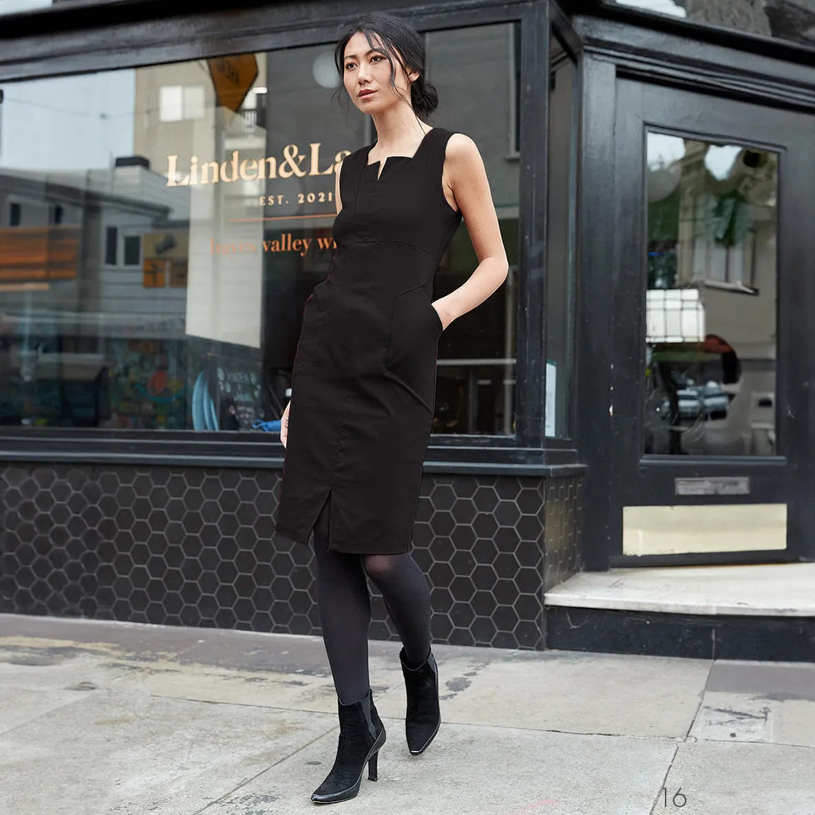 SALE! Jana Dress in Black by Porto