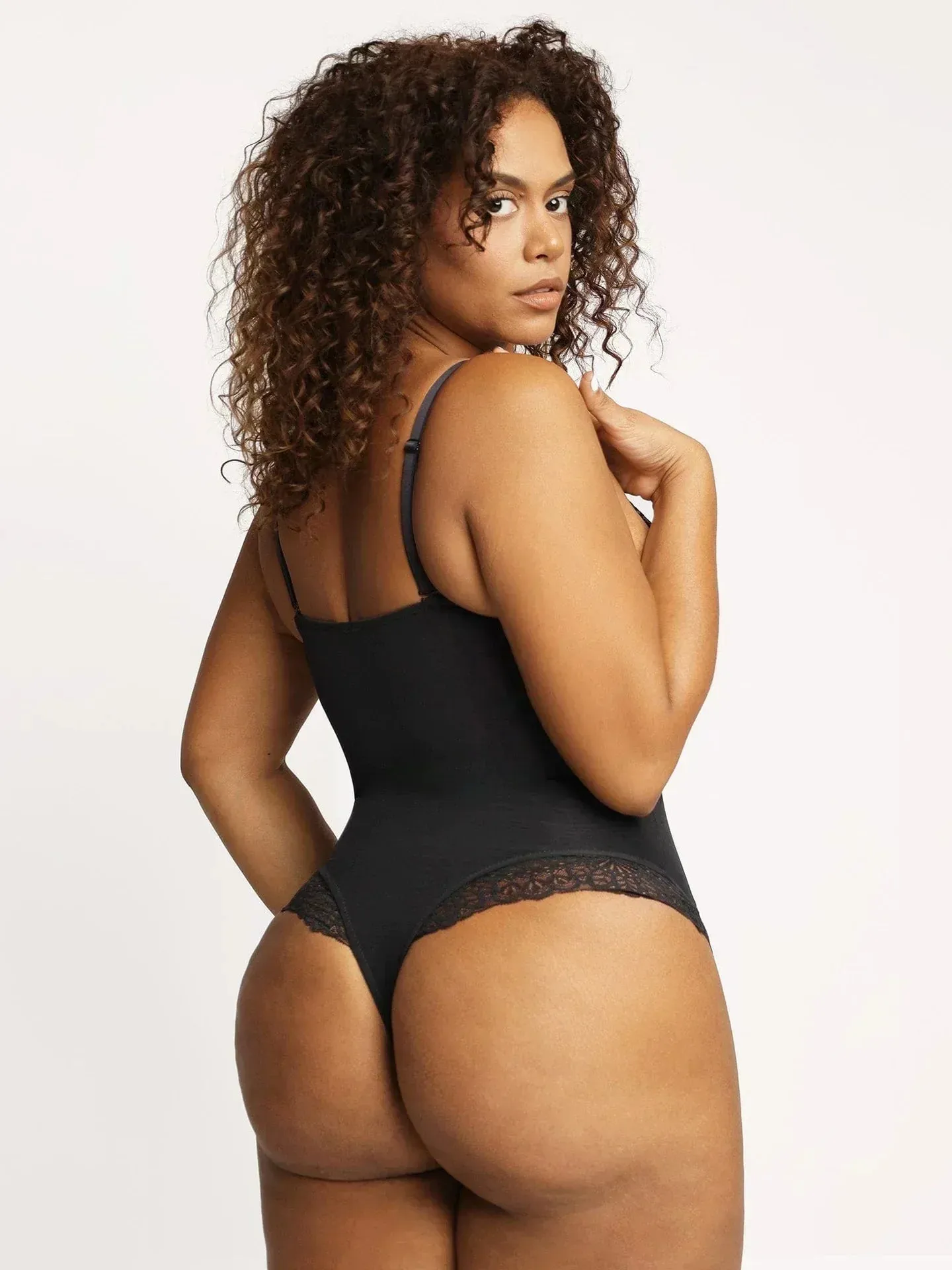 Sara | Plunge Neck Body Shaper