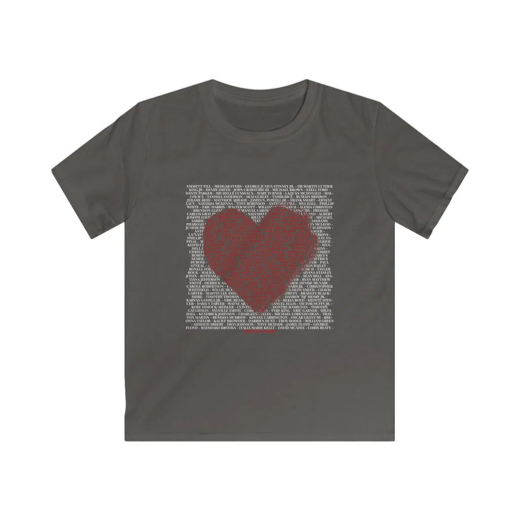Say Their Names In Love© - Kids Softstyle Tee