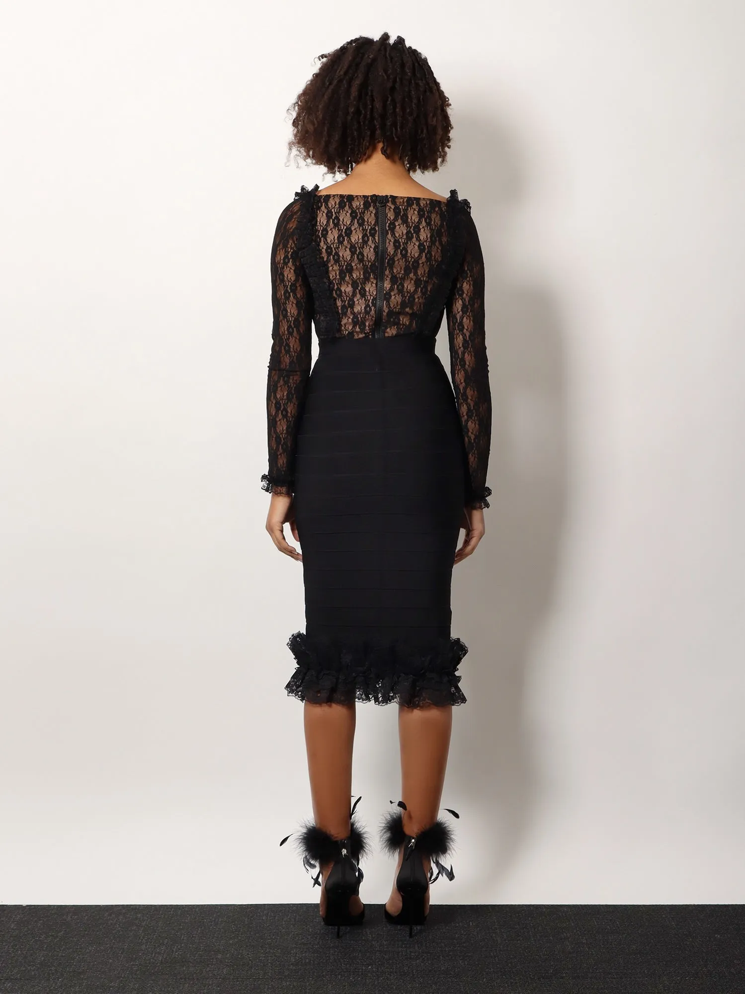 Self Portrait Residency Christopher Kane Residency Viscose Skirt