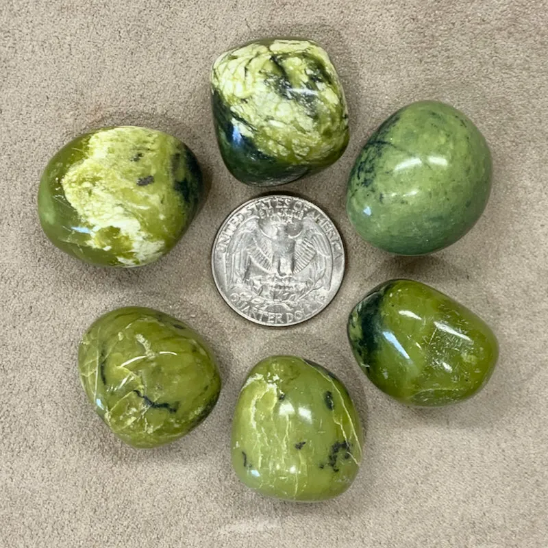 Serpentine Polished Pebble