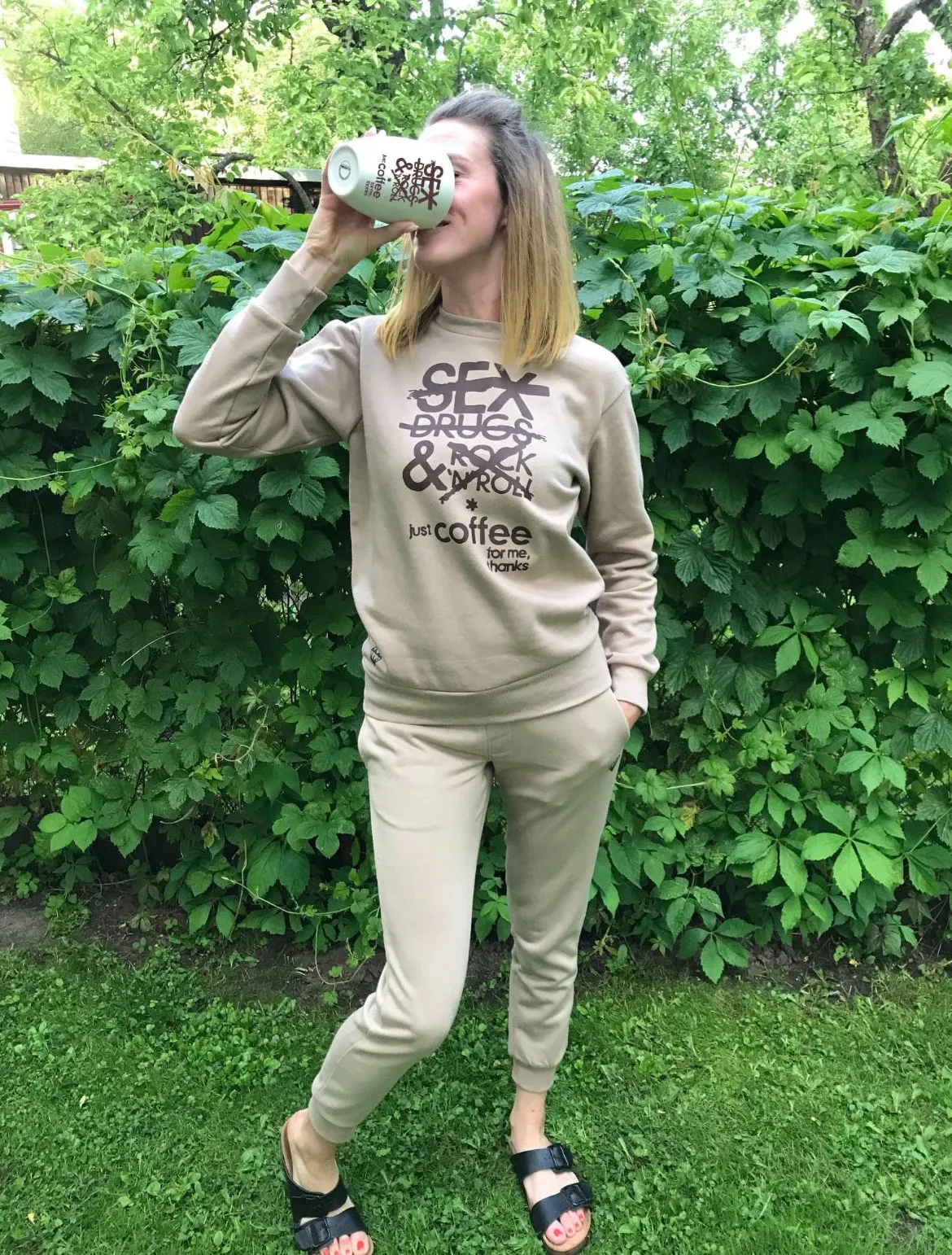Sex, Drugs, Rock n' Roll – Just Coffee for Me, Thanks T-shirt l Sweatshirt l Hoodie