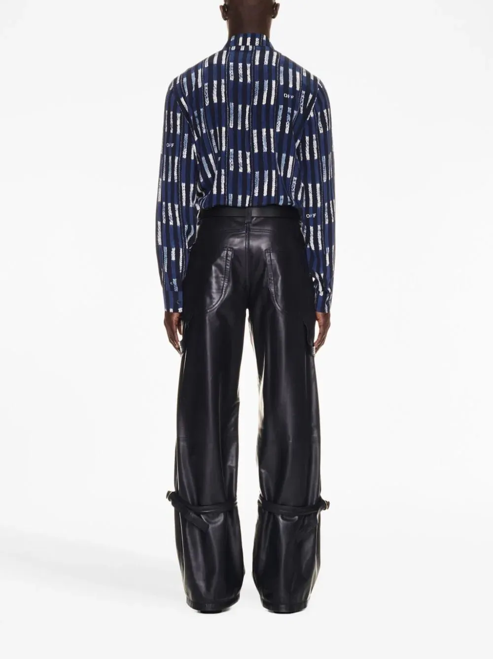 Shibori All-Over Print Silk Shirt