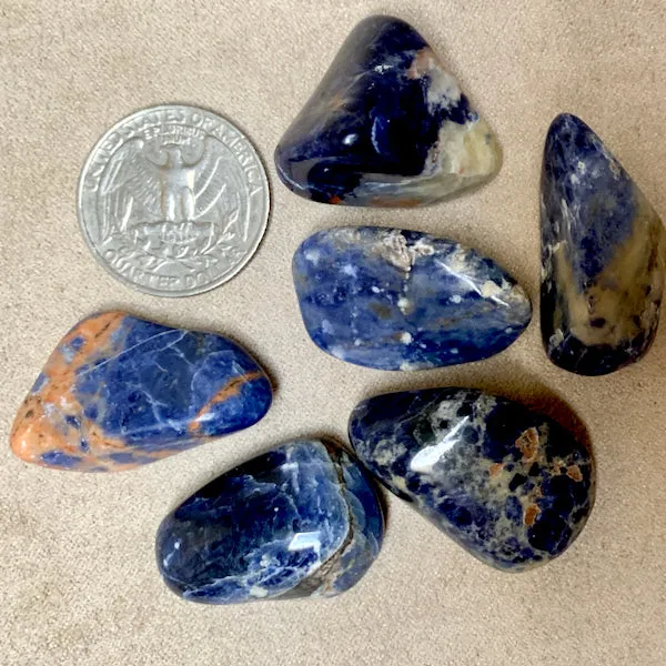 Sodalite Polished Pebble