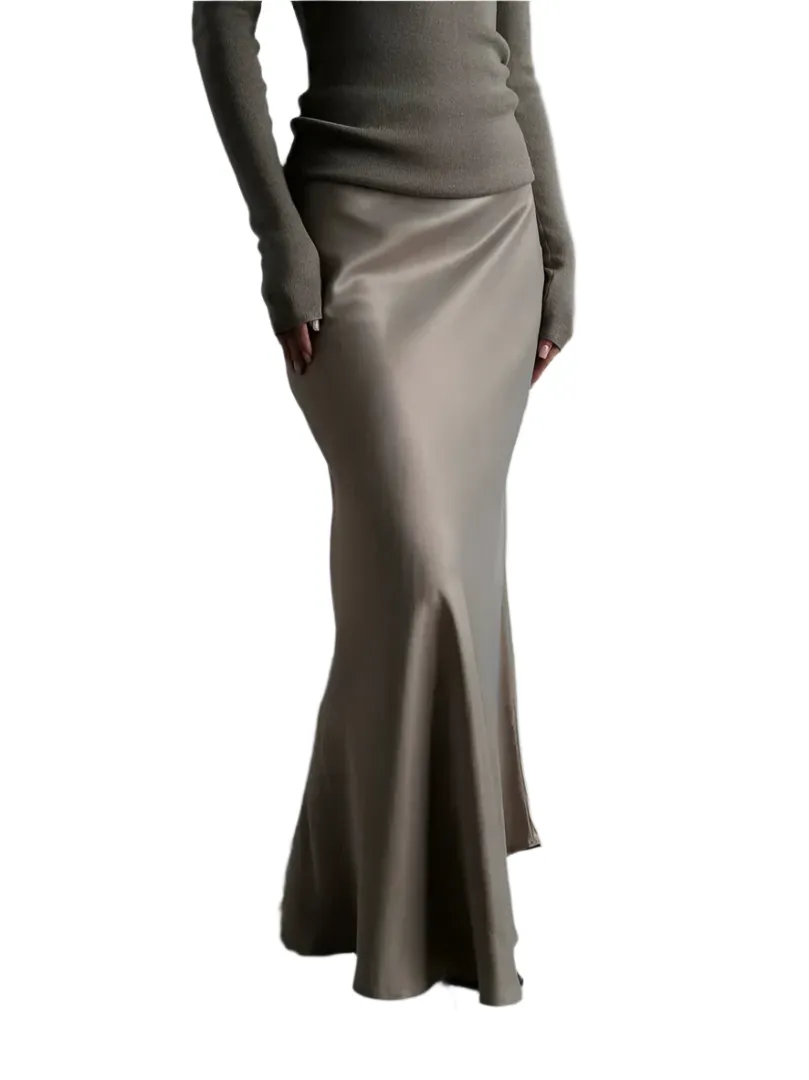 Sofia – Luxurious Silk Long Skirt for Women