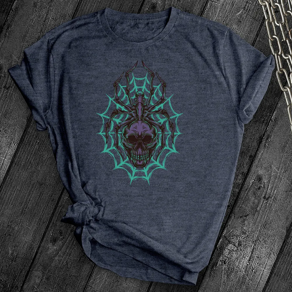 Spider Web Skull Tee