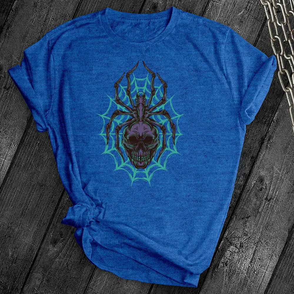 Spider Web Skull Tee