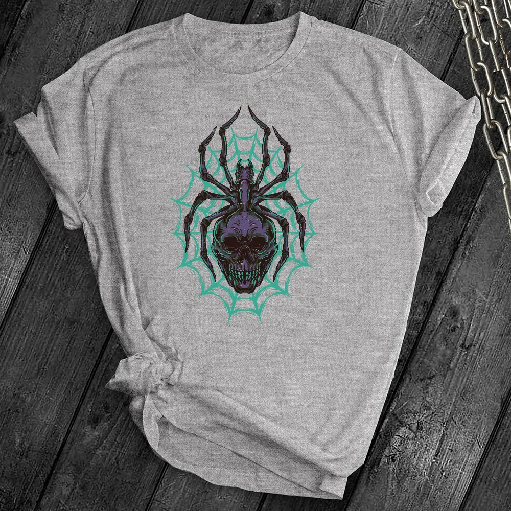 Spider Web Skull Tee