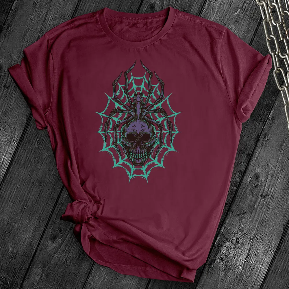 Spider Web Skull Tee