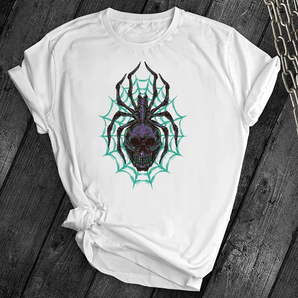 Spider Web Skull Tee