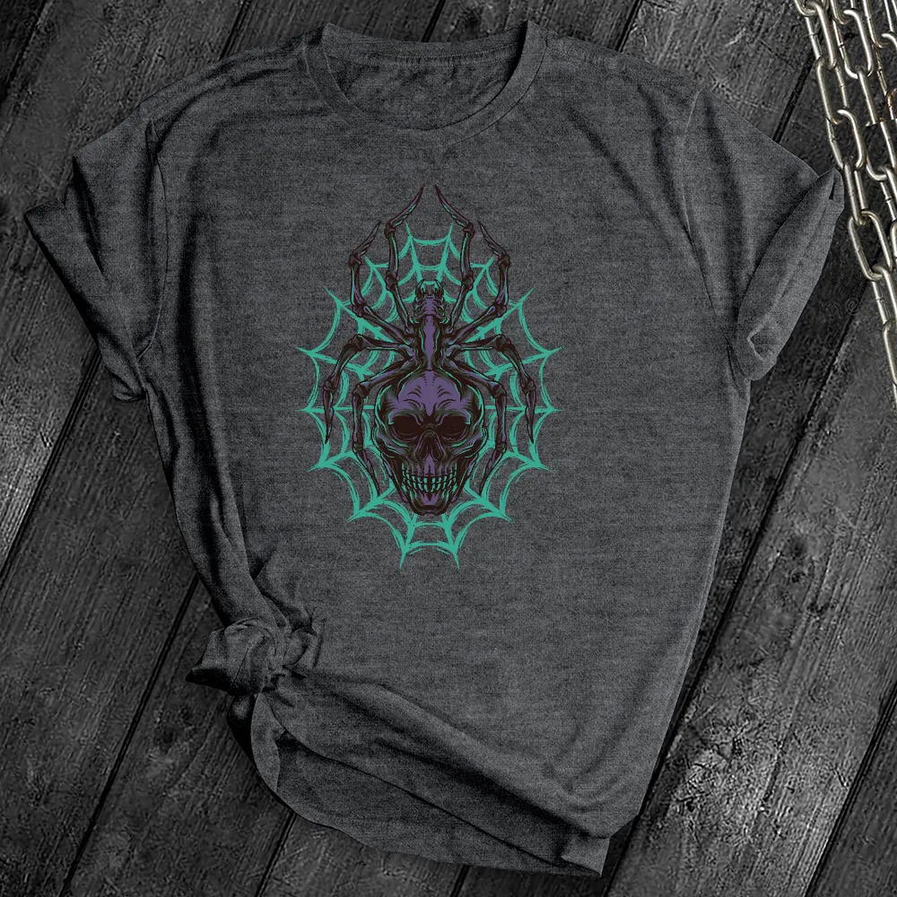 Spider Web Skull Tee