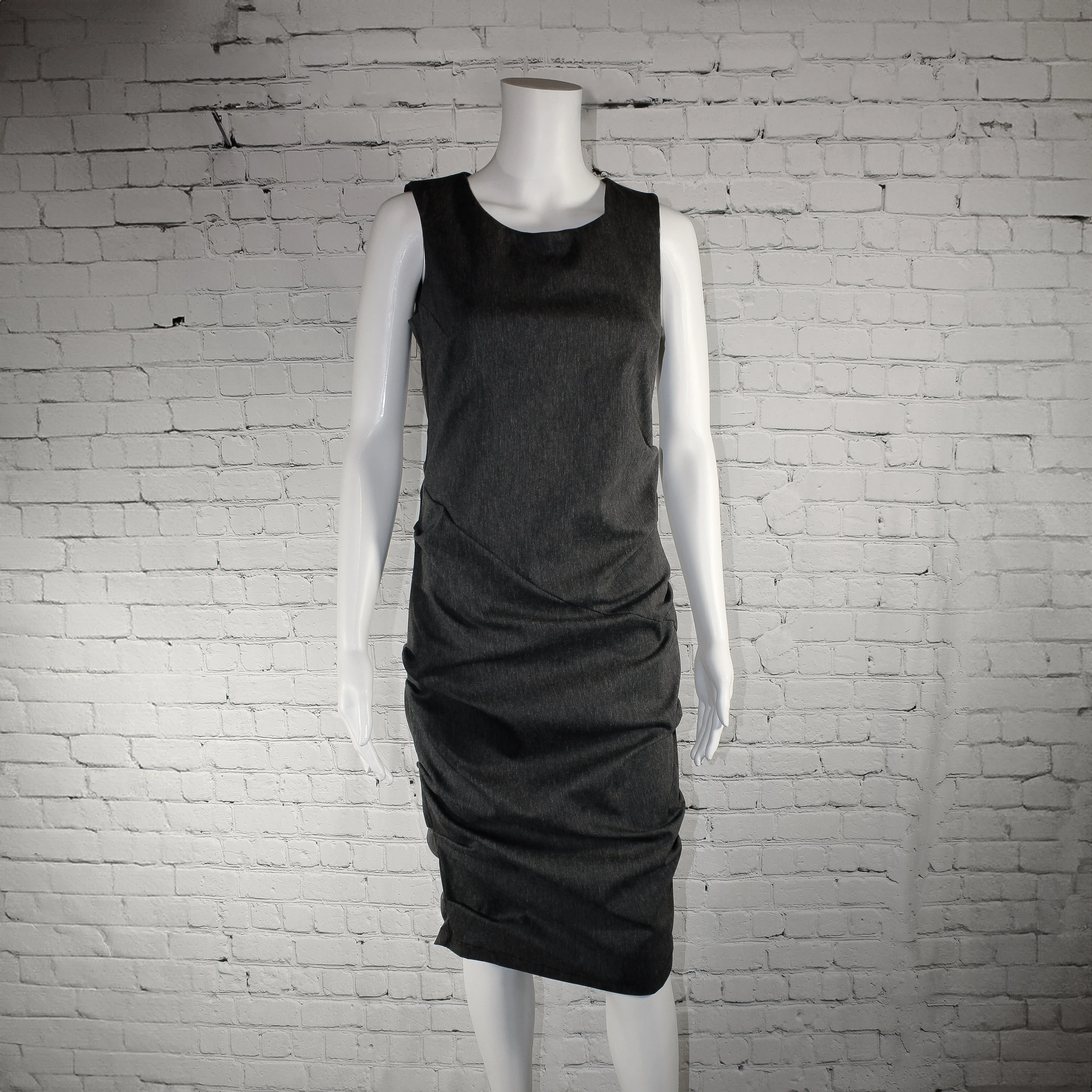 Spindle Dress in Heather Gray by Porto