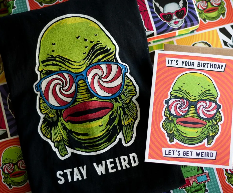 Stay Weird Creature T-Shirt