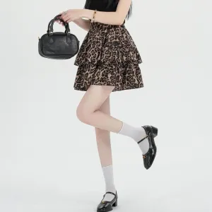 Stylish Tiered High Waist Mini Skirt for Women