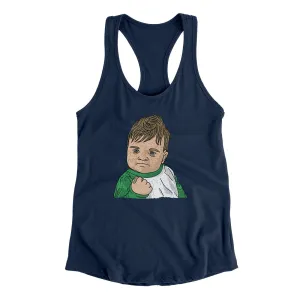 Success Kid Meme Funny Women's Racerback Tank