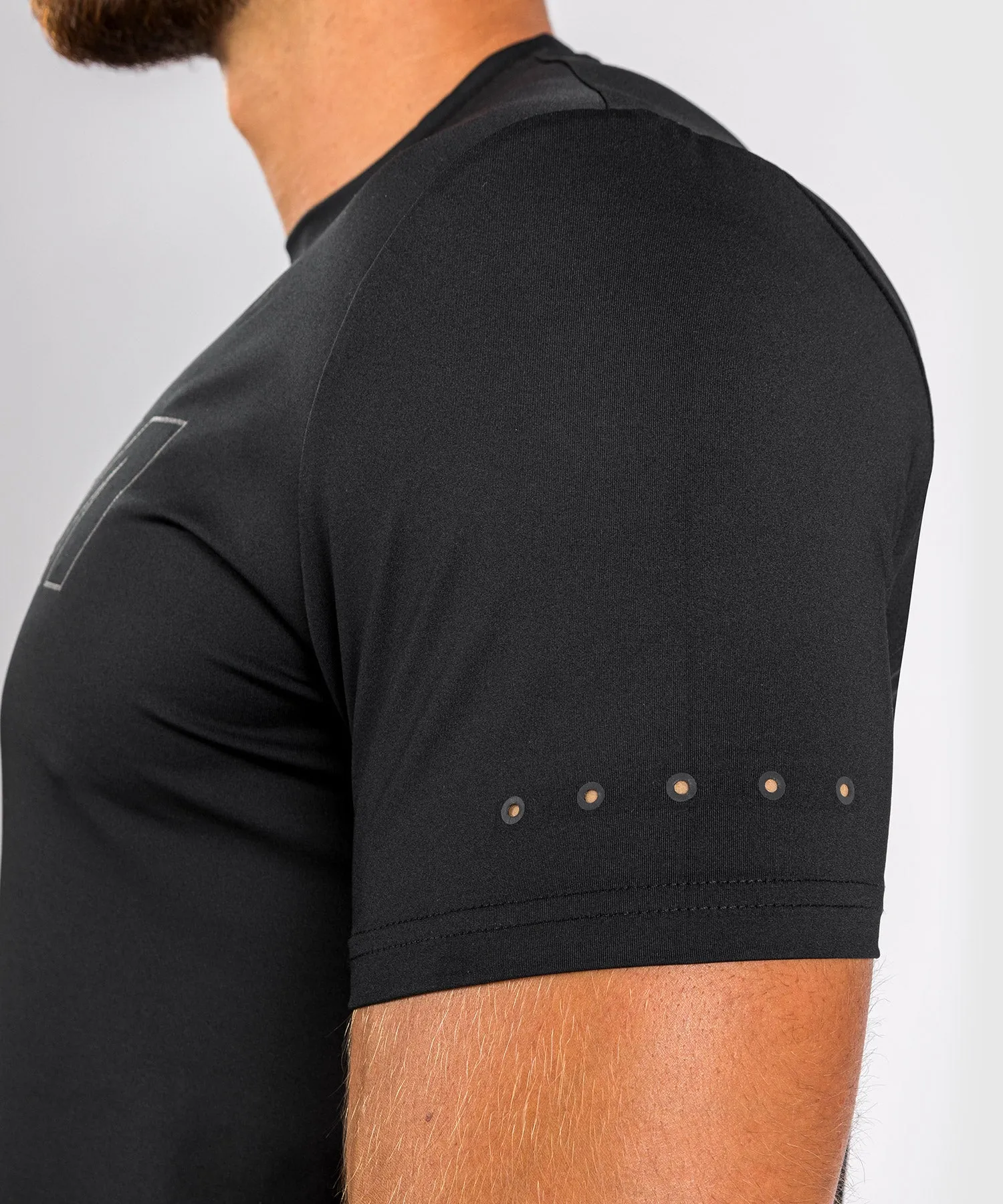 T-shirt Dry-Tech Venum Classic Evo - Zwart/Zwart Reflecterend