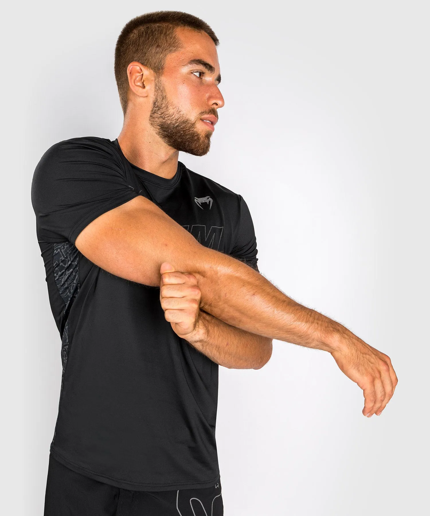 T-shirt Dry-Tech Venum Classic Evo - Zwart/Zwart Reflecterend