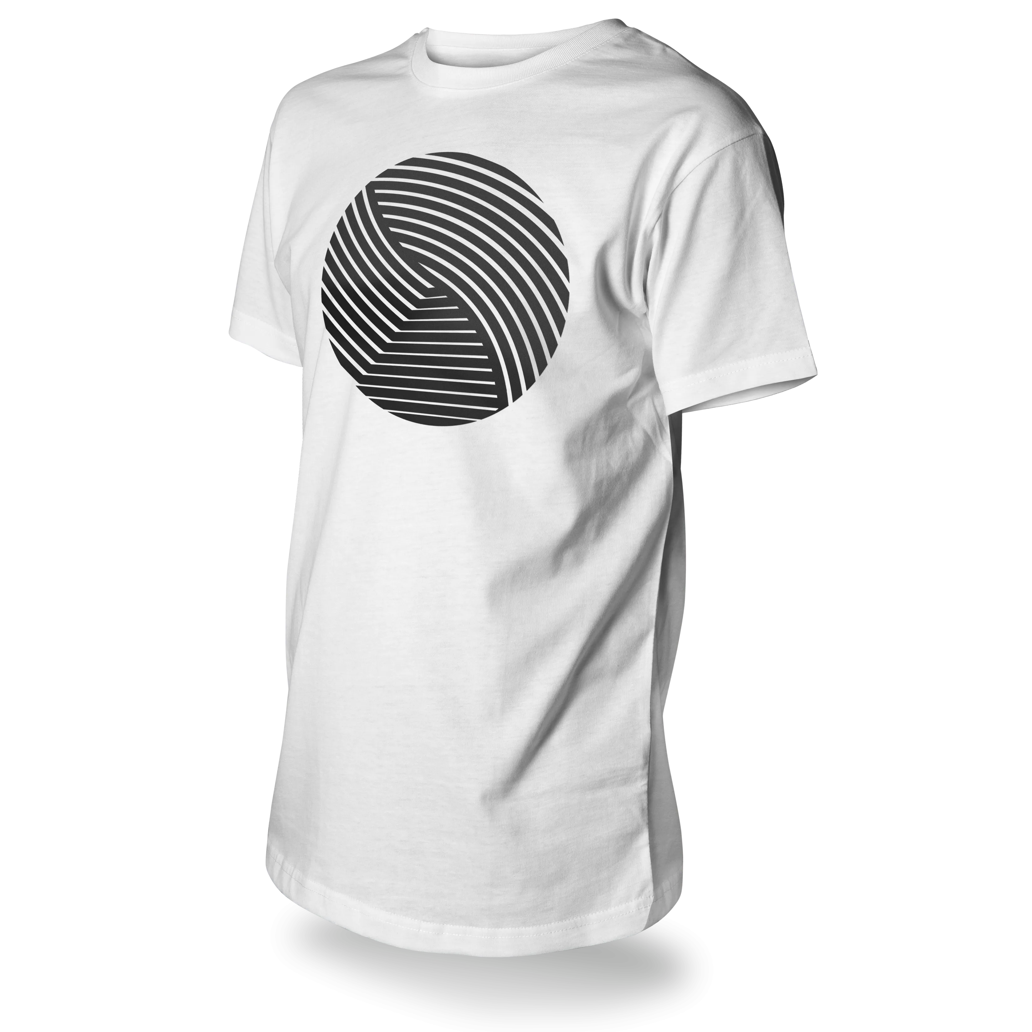 T-Shirt: Swirl (white)