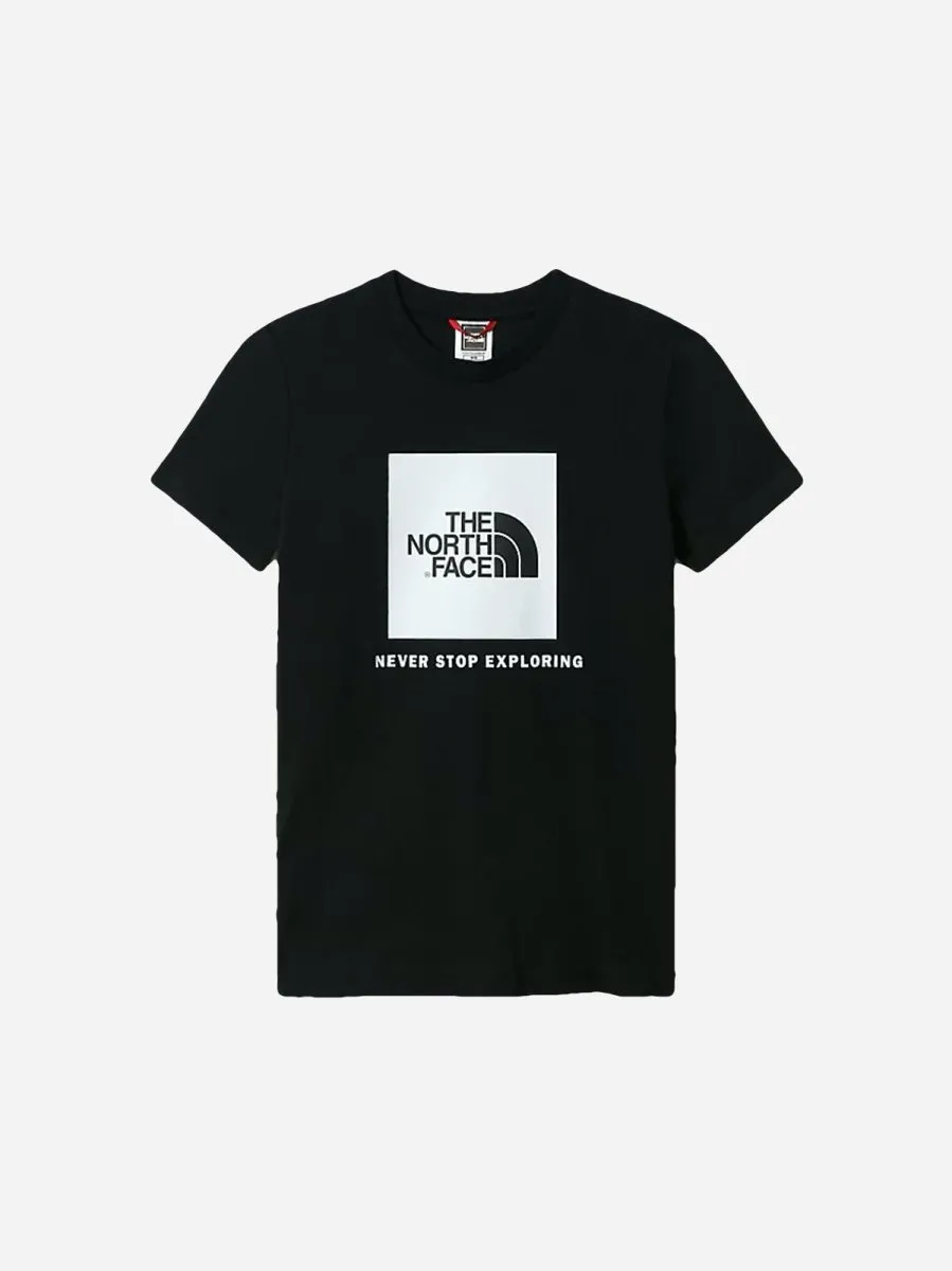 Teen Box S/S Tee - Black/White
