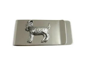 Textured Goat Money Clip