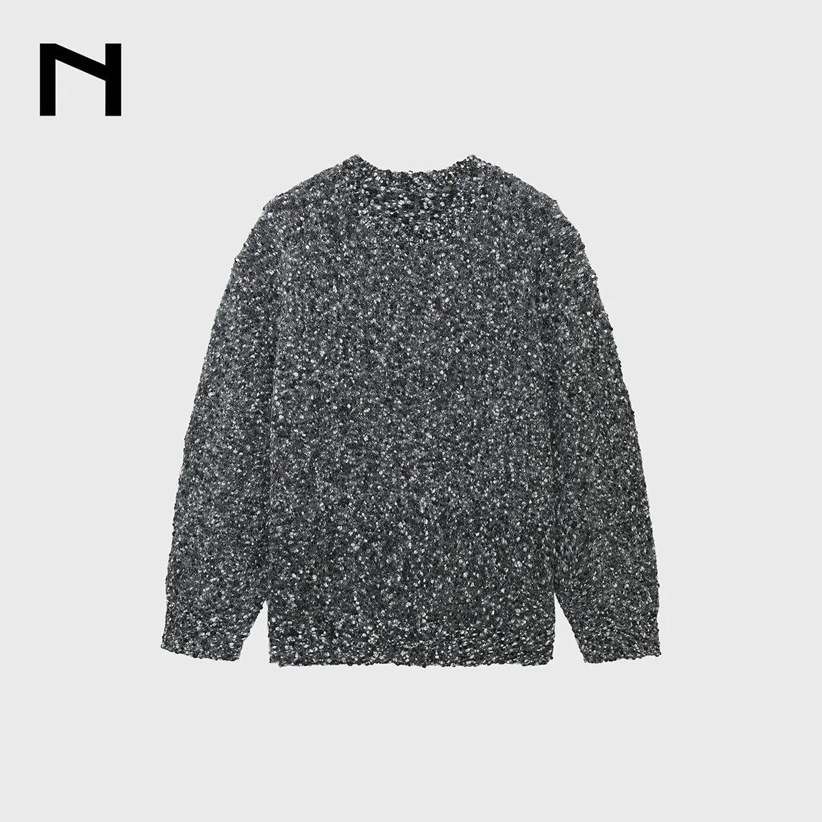 Textured Knit Sweater