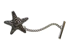 Textured Starfish Tie Tack