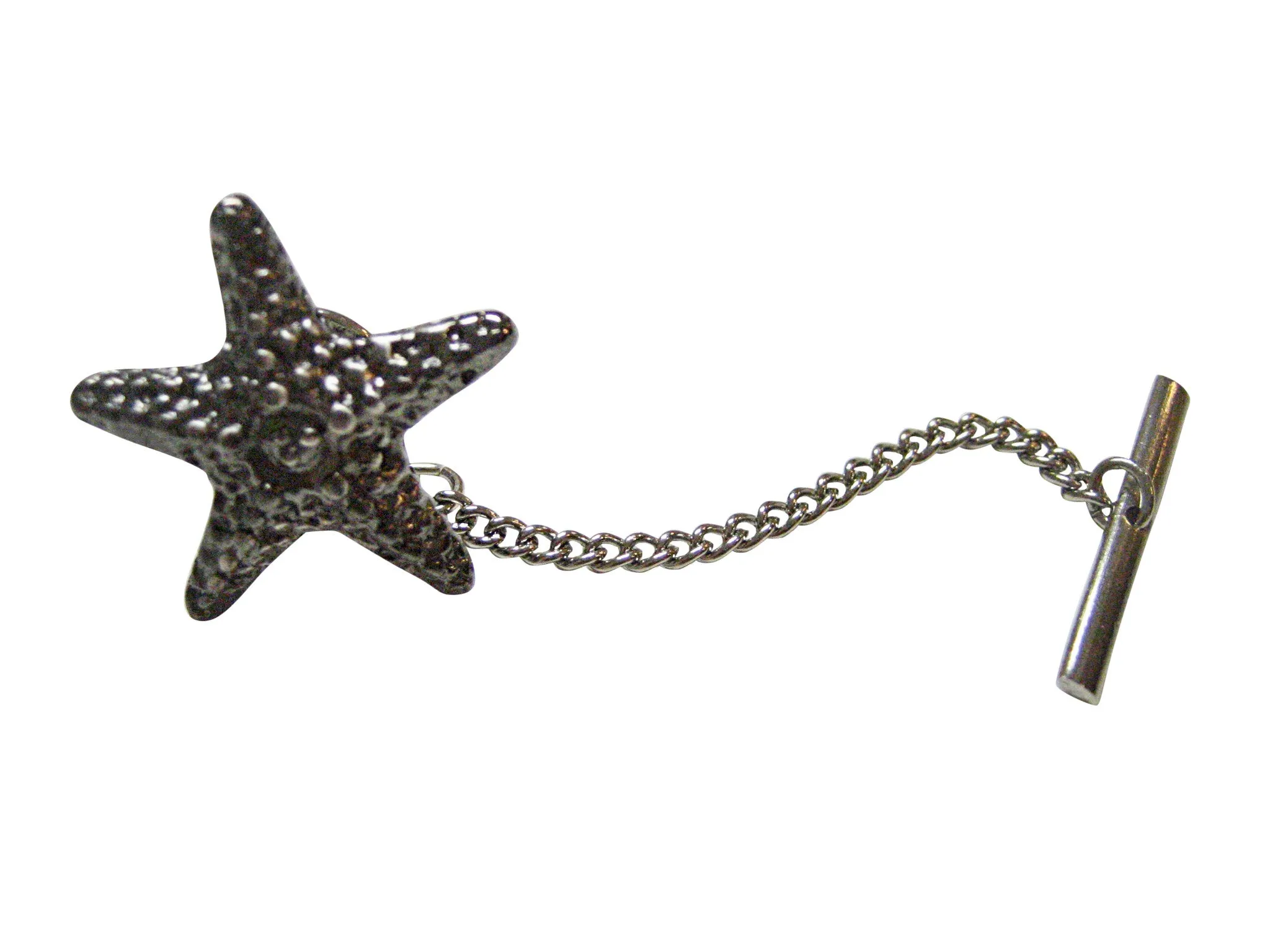 Textured Starfish Tie Tack