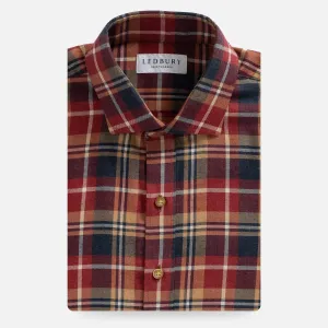 The Vintage Red Griffin Flannel Custom Shirt