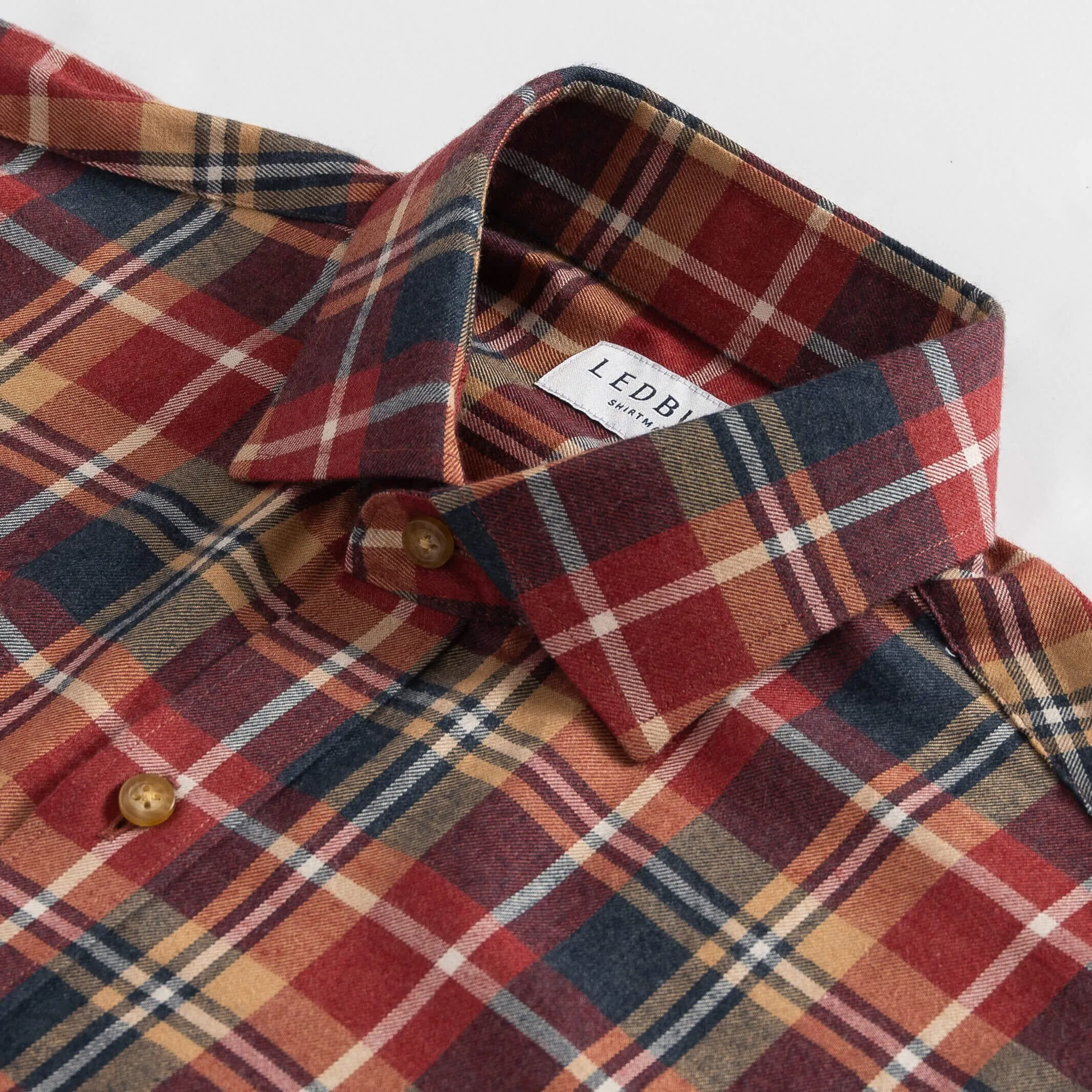 The Vintage Red Griffin Flannel Custom Shirt