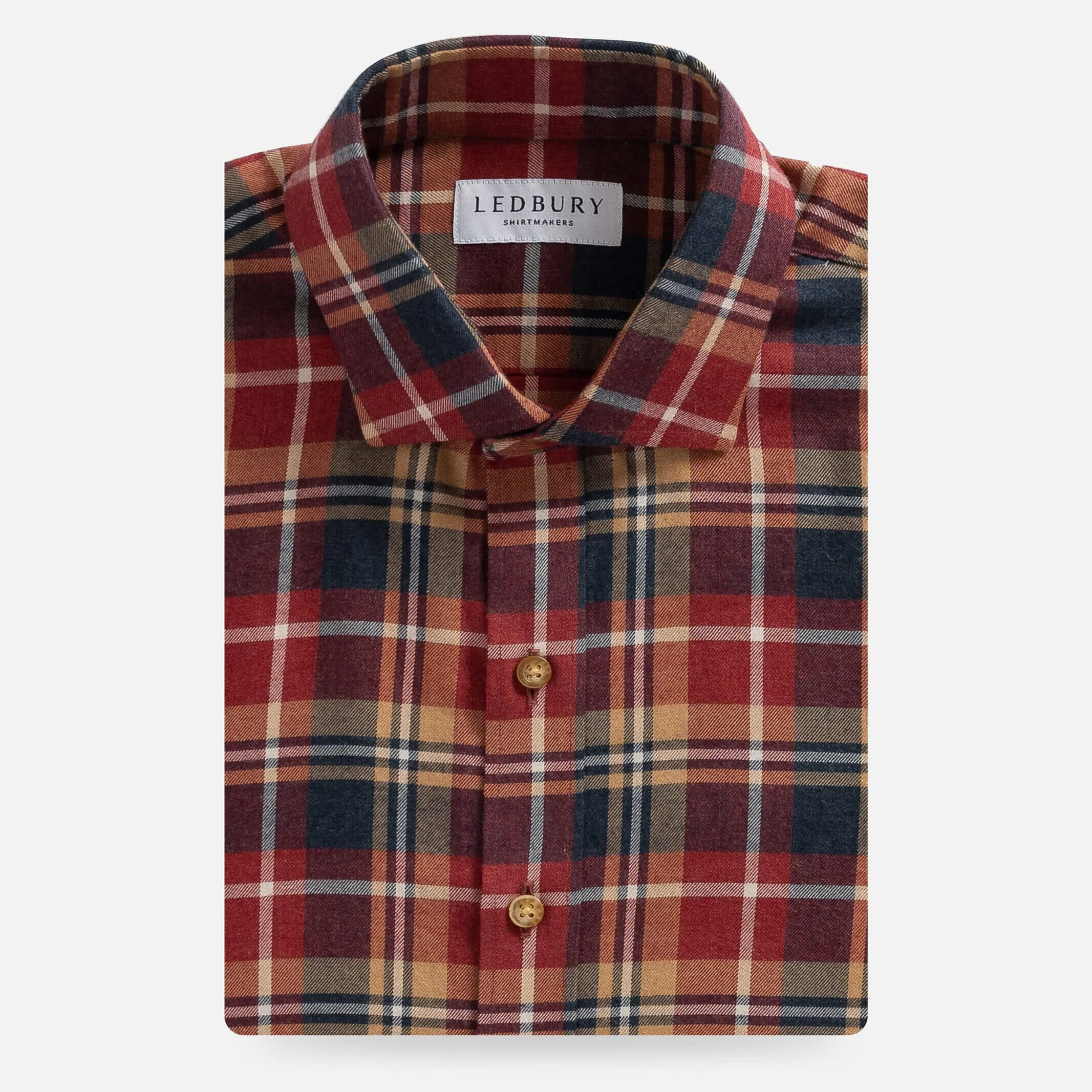 The Vintage Red Griffin Flannel Custom Shirt