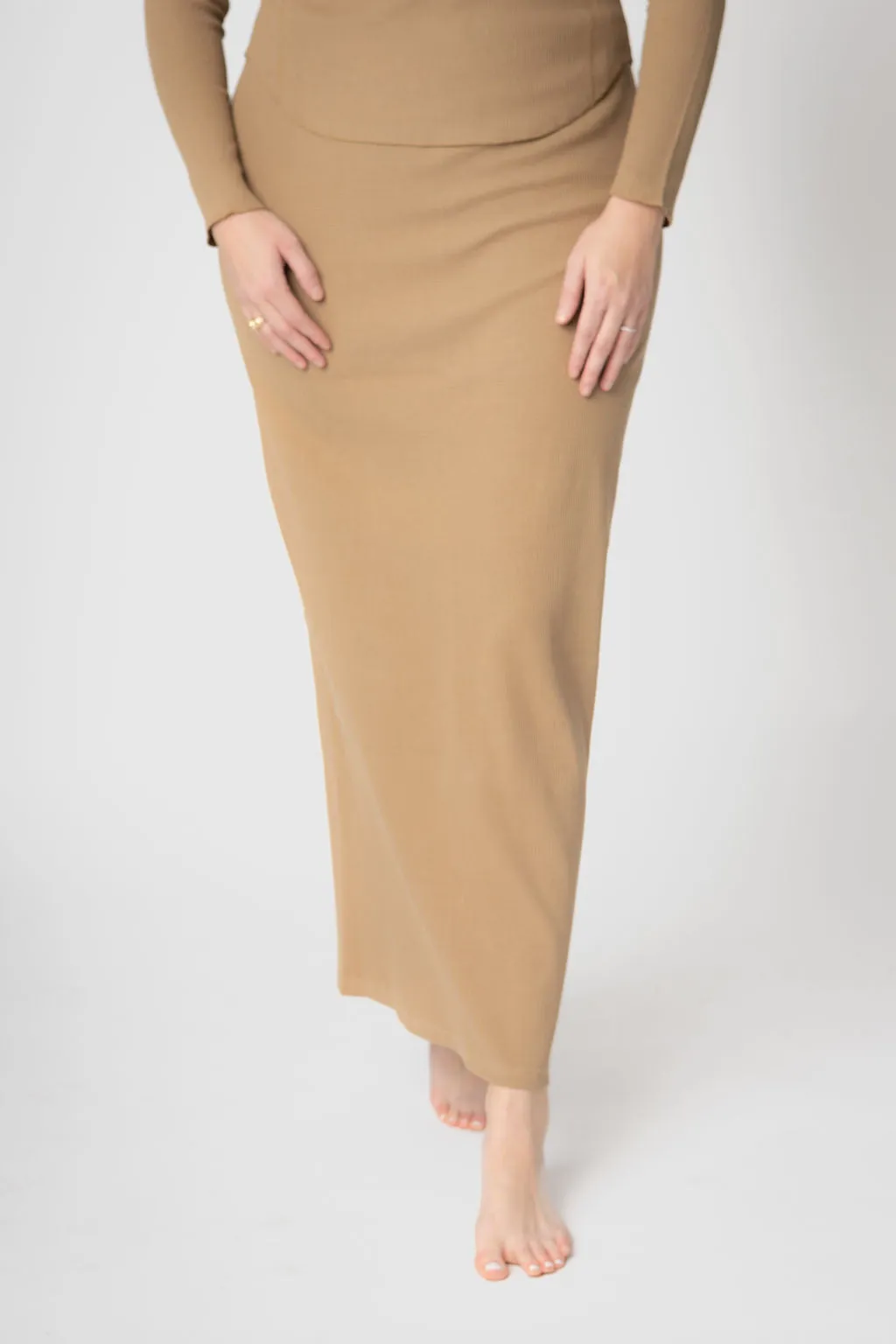 The Waffle Knit Skirt